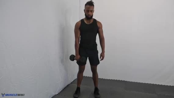 ダンベル・クロスボディ・ルーマニアンデッドリフト