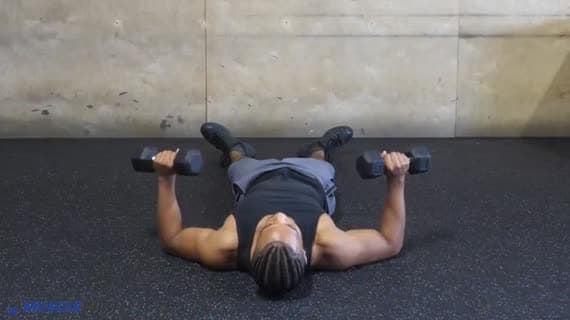 Dumbbell Floor Press