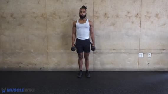 Dumbbell Forward Lunge