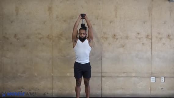 Dumbbell Overhead Tricep Extension