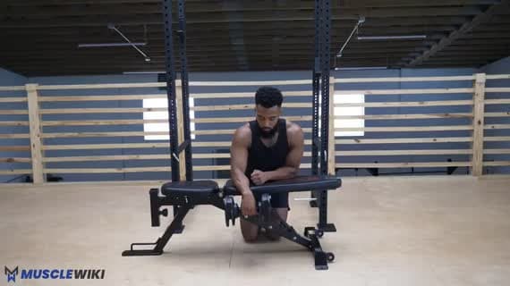 Dumbbell Single Arm Bench Wrist Extension