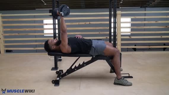 Dumbbell Single Arm Chest Press
