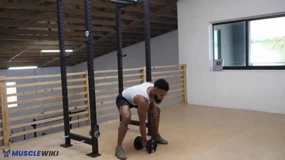 Dumbbell Single Arm Clean And Press