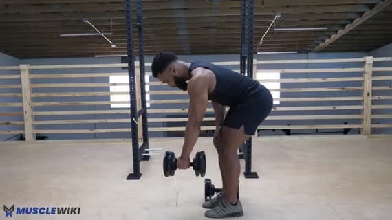 Dumbbell Single Arm Shoulder Extension