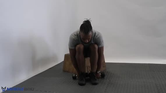 Сидя — разведение задних дельт с внутренней ротацией