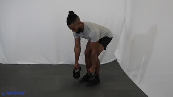 Kettlebell Dönüşümlü Kürek Çekişi