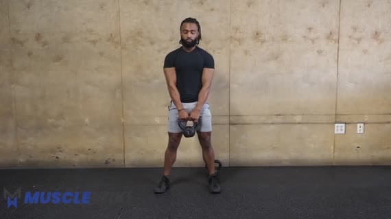 Kettlebell Deadlift (Single)