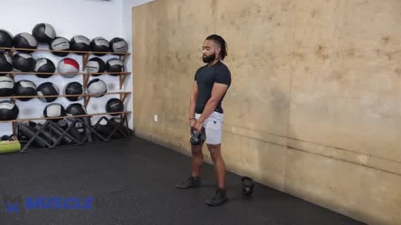 Kettlebell Deadlift (Single)