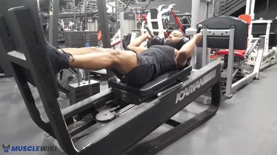 اسکوات هک افقی