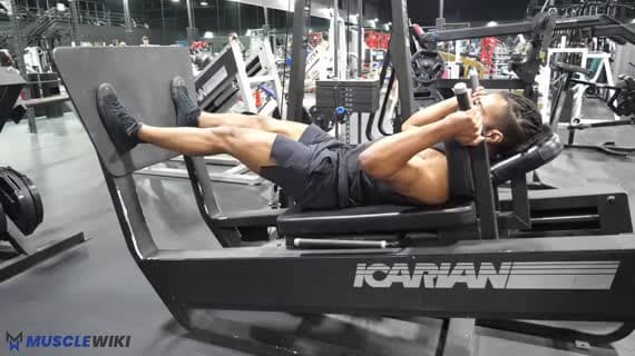 اسکوات هک افقی