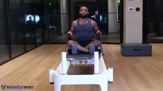 Rowing Dos Prépare Triceps Assis