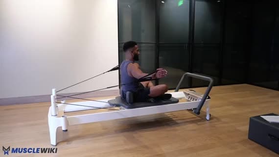 Front Rowing Preps Second Position Seated