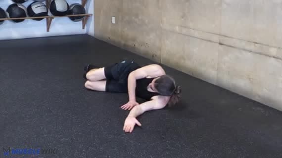 Muschelschalen 3 Innere Äußere Rotationen Seitliches Liegen