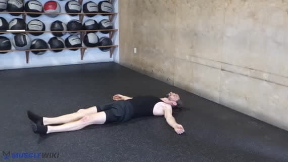Knee Pull And Lumbar Rotation