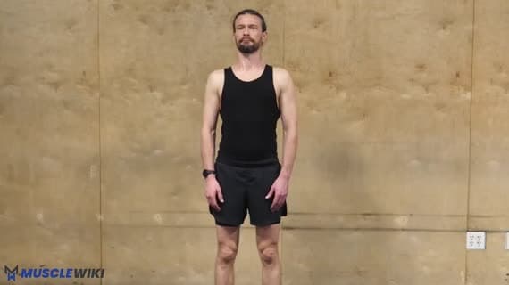 Flessioni del collo in piedi