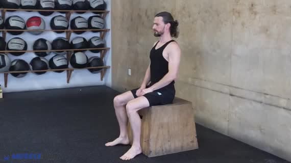 Сидячее натяжение локтевого нерва