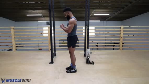 Mini Kickbacks Guía de Ejercicio Mini Band Standing Glute Kickback - Entrenamiento de ...